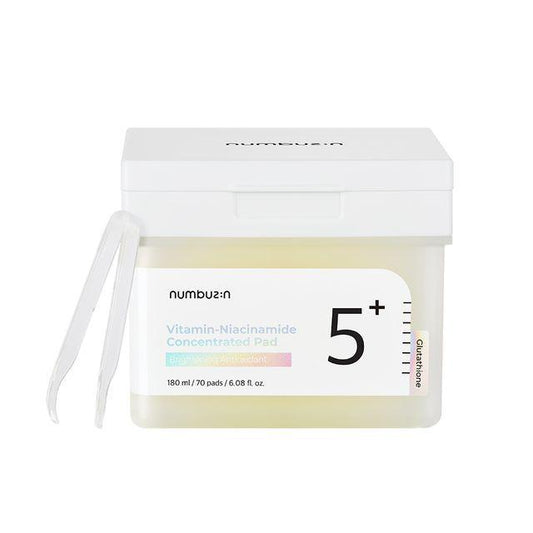 numbuzin - No.5 Vitamin-Niacinamide Concentrated Pad 70Pads 180mL