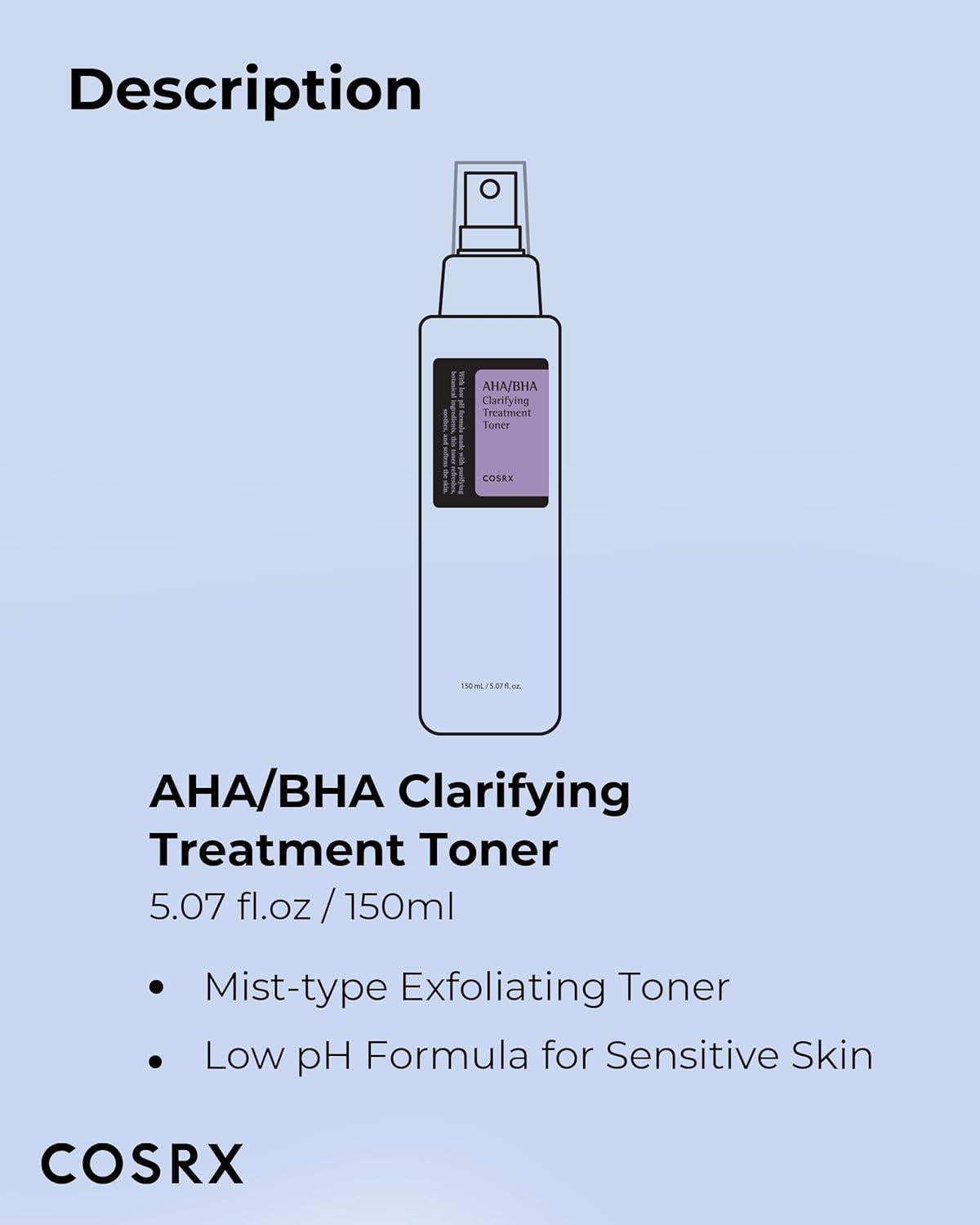 COSRX - AHA/BHA Clarifying Treatment Toner 150mL