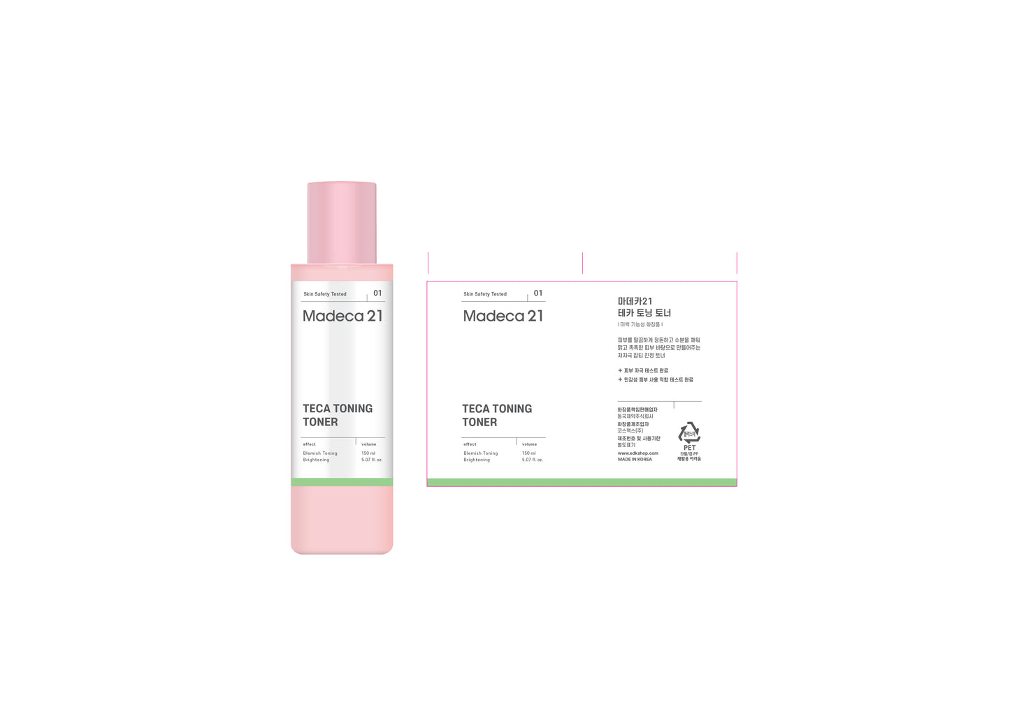 Madeca 21 - Teca Toning Toner 150mL