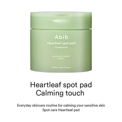 Abib - Heartleaf Spot Pad Calming Touch 150mL 80 pads