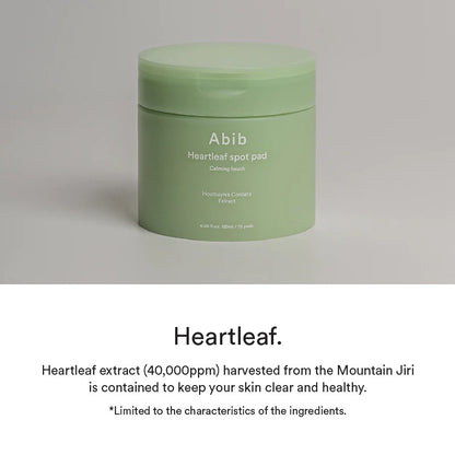 Abib - Heartleaf Spot Pad Calming Touch 150mL 80 pads