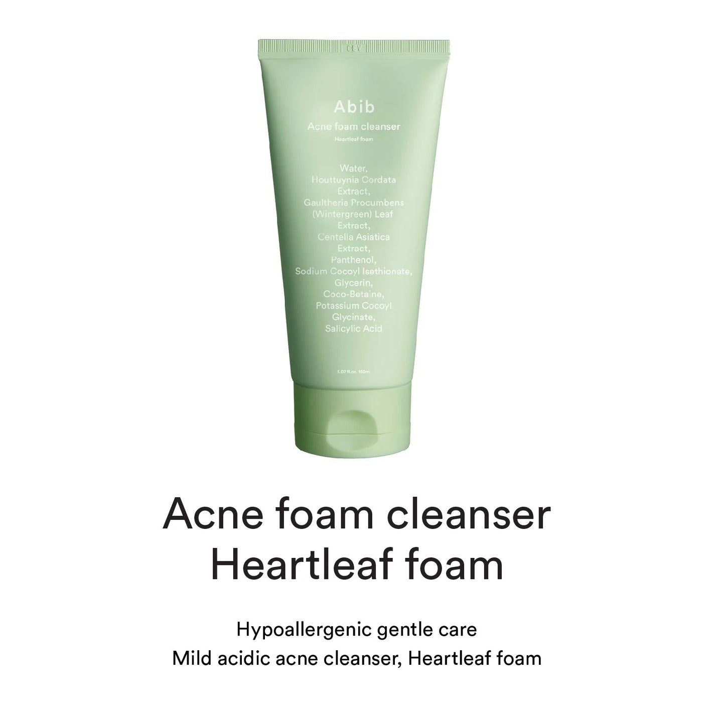Abib - Acne Foam Cleanser Heartleaf Foam  150mL