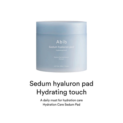 Abib - Sedum Hyaluron Pad Hydrating touch - 165mL 75 pads