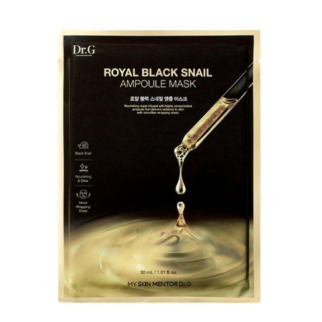 Dr.G - Royal Black Snail Ampoule Mask 1ea 30mL
