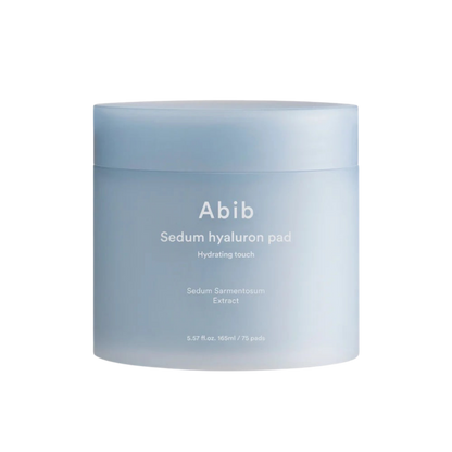 Abib - Sedum Hyaluron Pad Hydrating touch - 165mL 75 pads