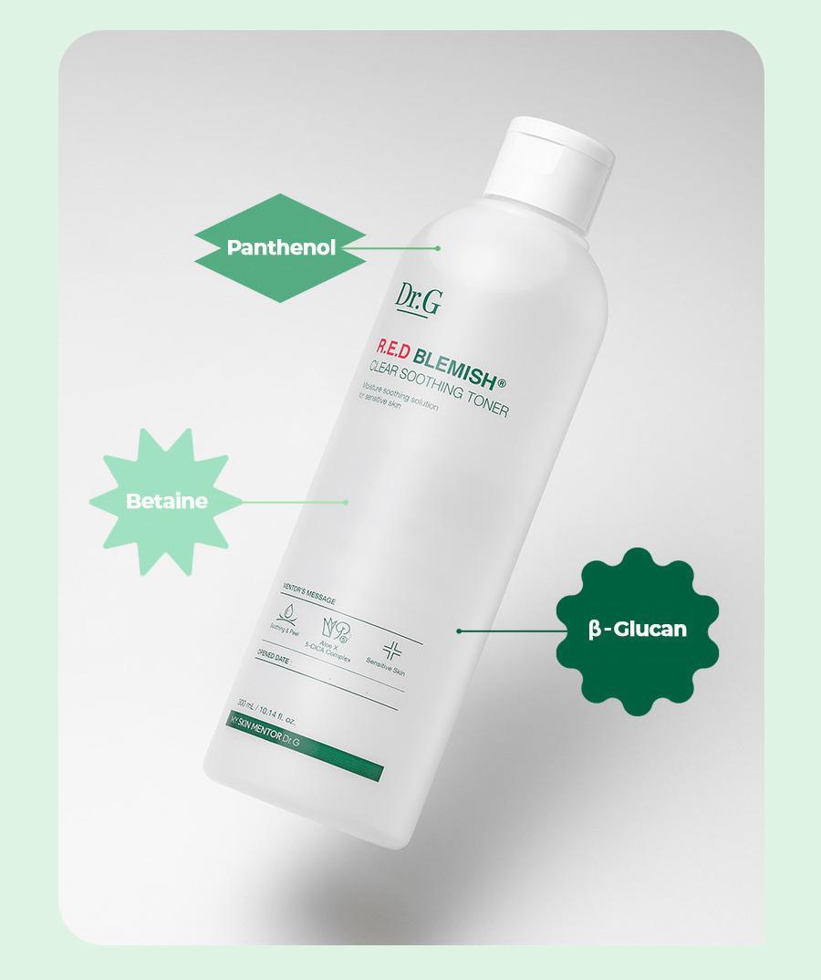 Dr.G - Red Blemish Clear Soothing Toner 300mL