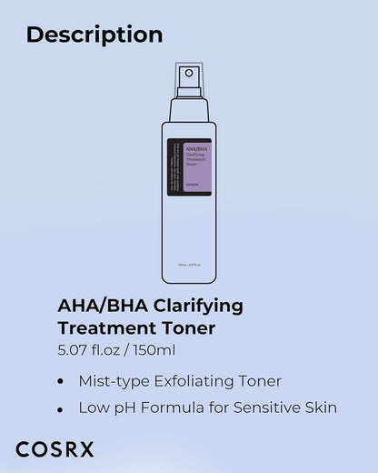 COSRX - AHA/BHA Clarifying Treatment Toner 150mL