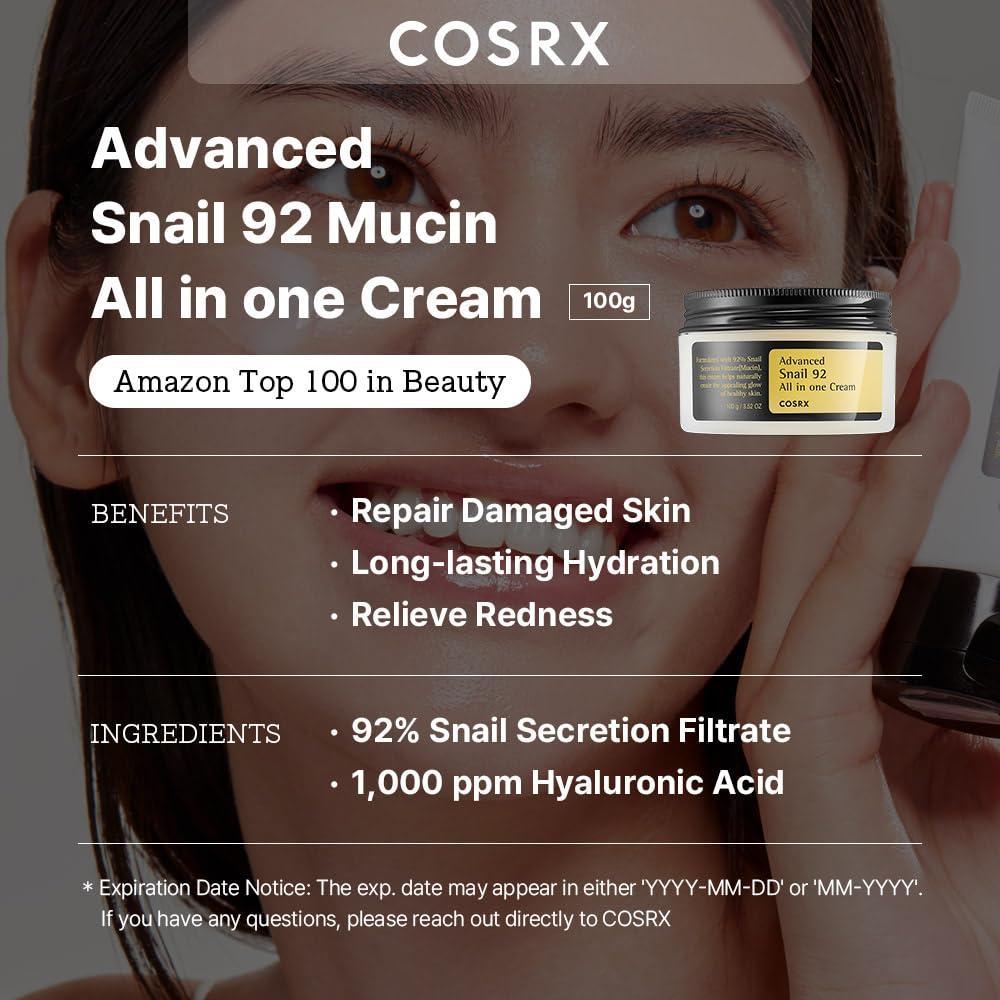 Cosrx - Advanced Snail 92 All in one Cream 100mL