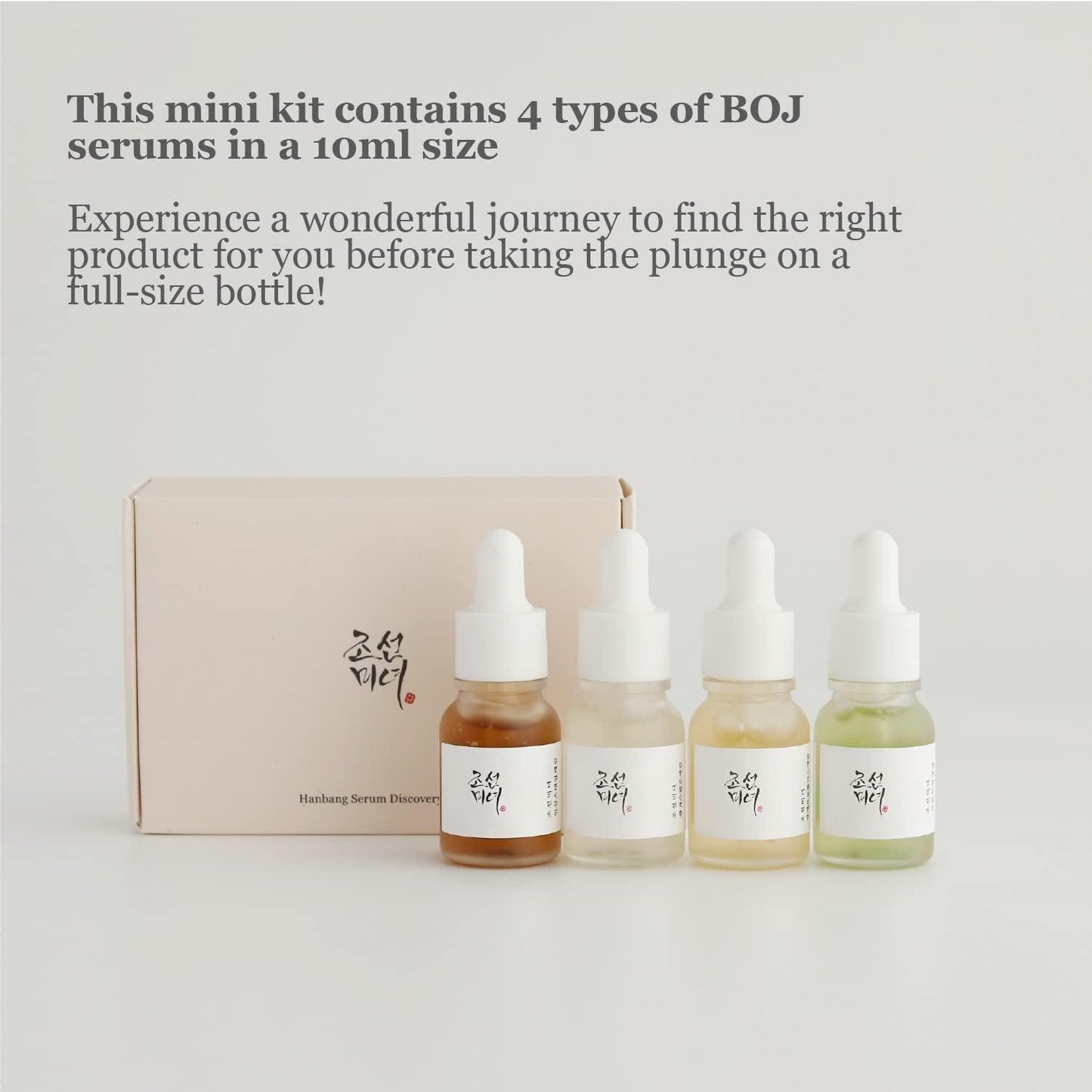 Beauty Of Joseon - Hanbang Serum Discovery Kit (10mL*4ea)