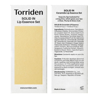 Torriden - Solid In Ceramide Lip Essence 11mL