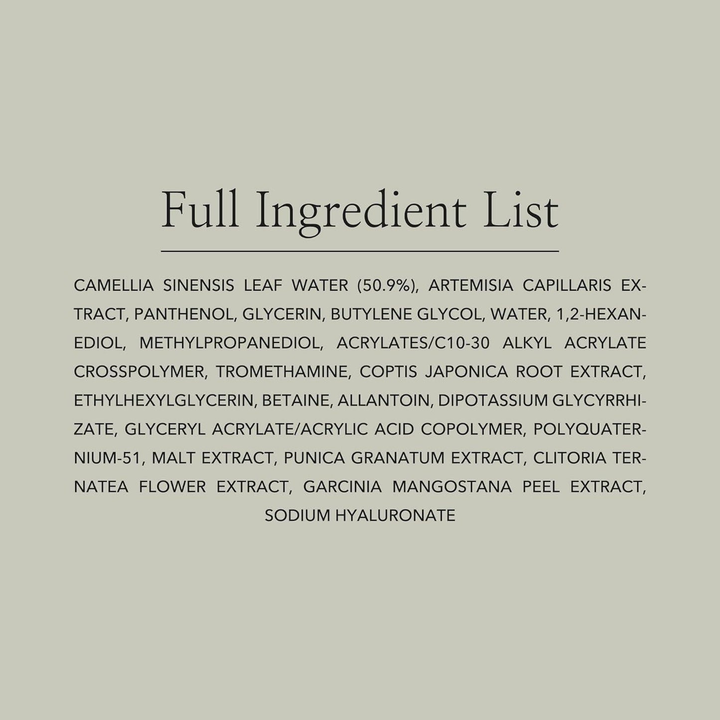 Beauty Of Joseon - Calming Serum : Green tea + Panthenol 30mL