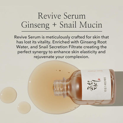Beauty Of Joseon - Revive Serum : Ginseng + Snail Mucin 30mL