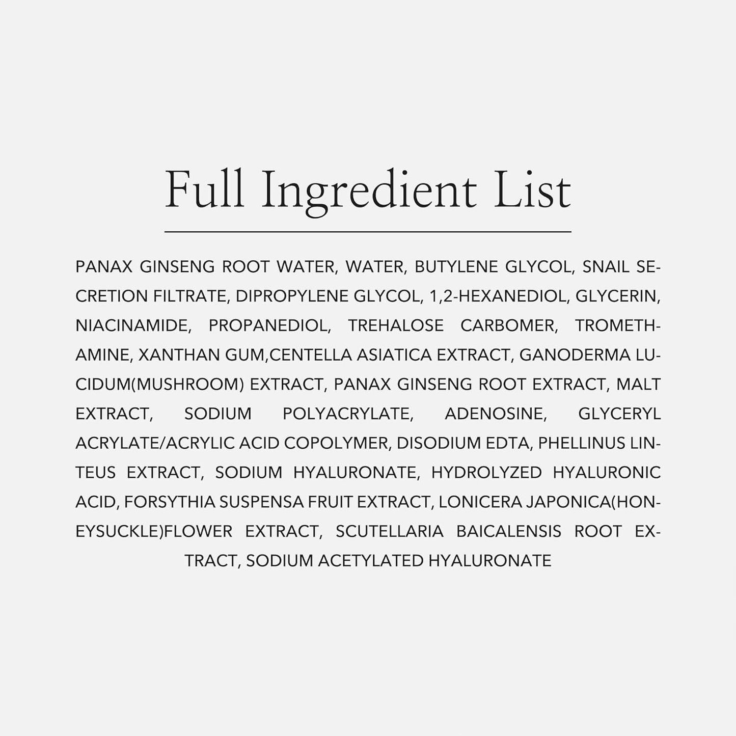 Beauty Of Joseon - Revive Serum : Ginseng + Snail Mucin 30mL