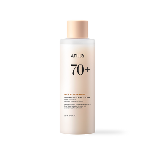 Anua - Rice 70 Glow Milky Toner 250mL