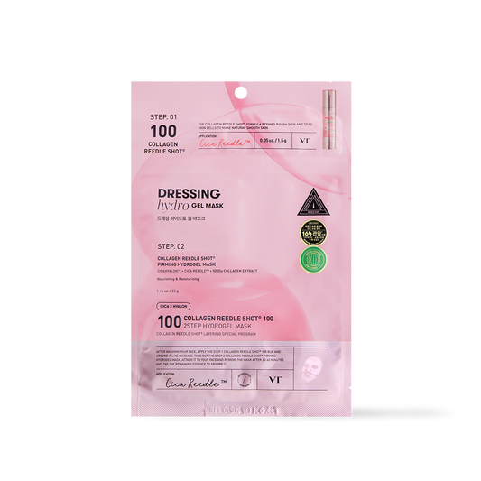 VT Cosmetics - Collagen Reedle Shot 100 2STEP Hydrogel Mask (2 types)
