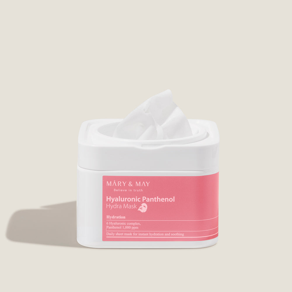 Mary&May - Hyaluronic Panthenol Hydra Mask (30pcs)