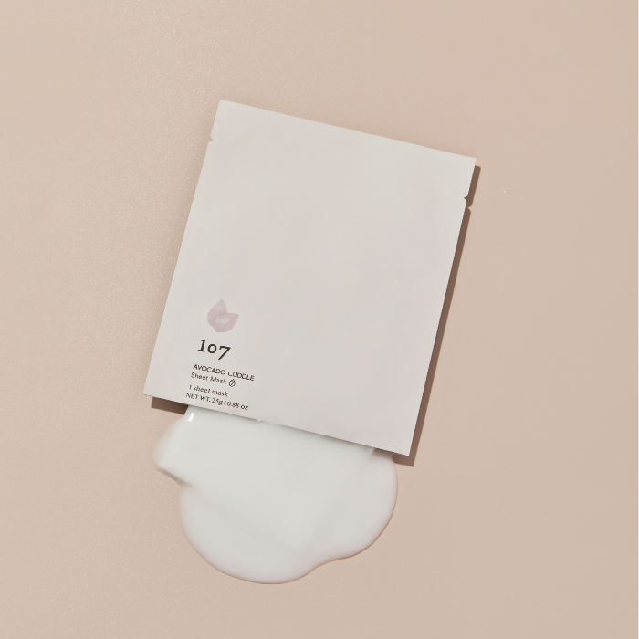 107 - AVOCADO CUDDLE Sheet Mask (5 sheets set) 25g