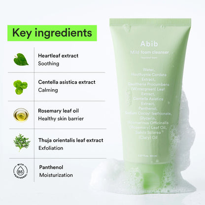 Abib - Acne Foam Cleanser Heartleaf Foam  150mL
