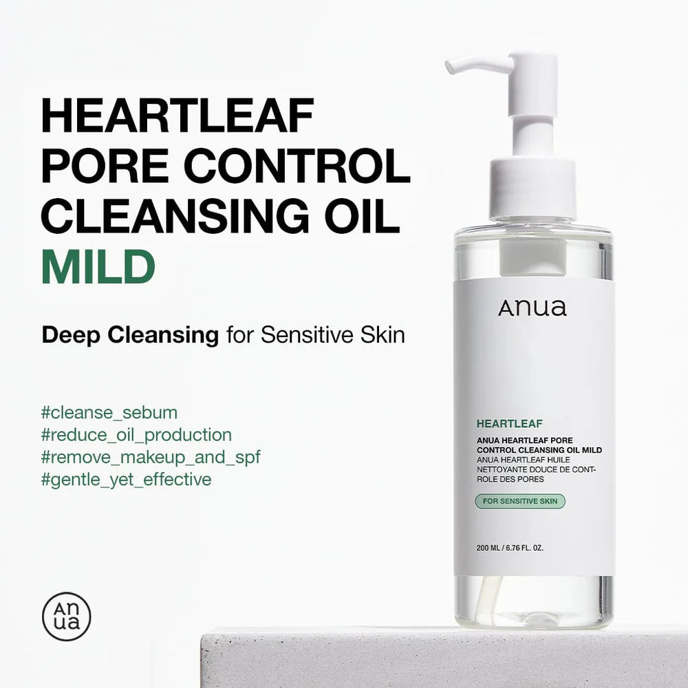 Anua - Heartleaf Pore Control Cleansing Oil Mild 200mL