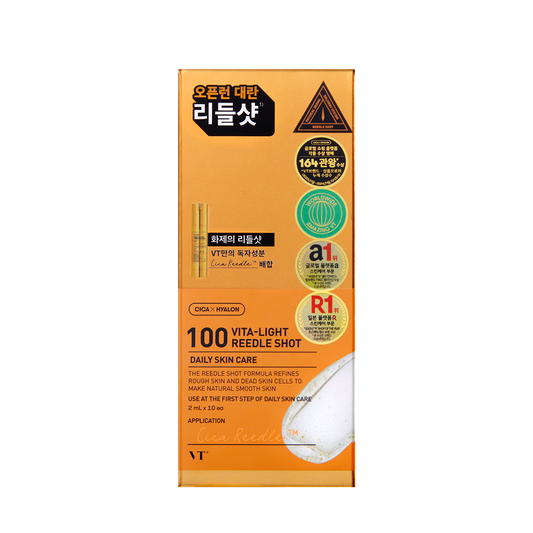 VT Cosmetics - 100 VITA-LIGHT Reedle shot 10pcs