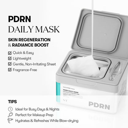 VT Cosmetics - PDRN Daily Mask 30Each