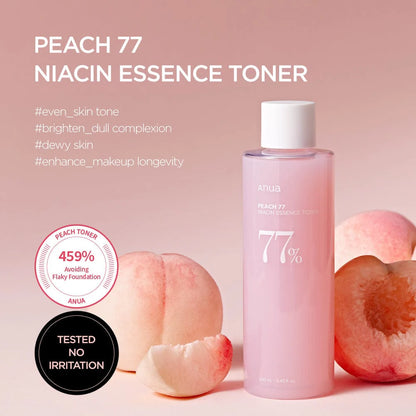 Anua - Peach 77 Niacin Essence Toner 250mL