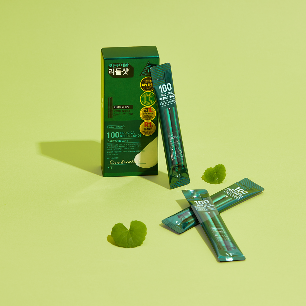 VT Cosmetics 100 PRO CICA Reedle shot 10ea