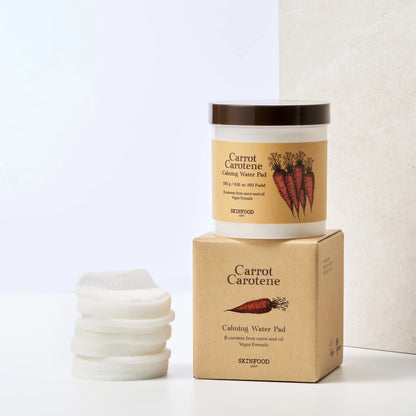 SKINFOOD - Carrot Carotene Calming Water Pad 250g 60 sheets