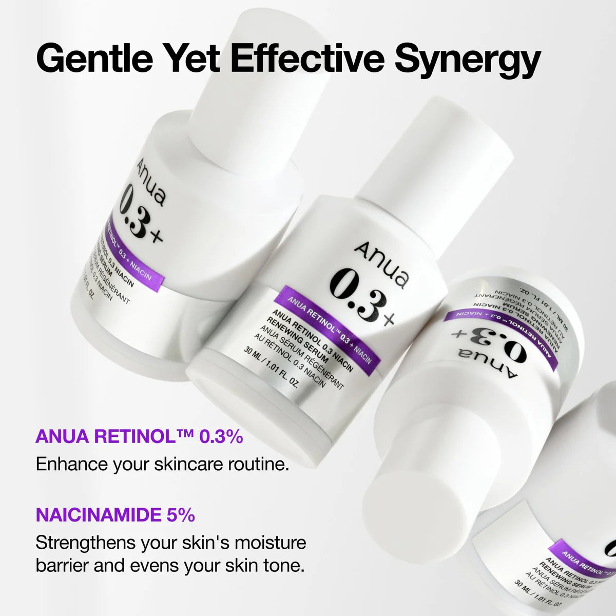 Anua - Nano Retinol 0.3% Niacin Renewing Serum 30mL
