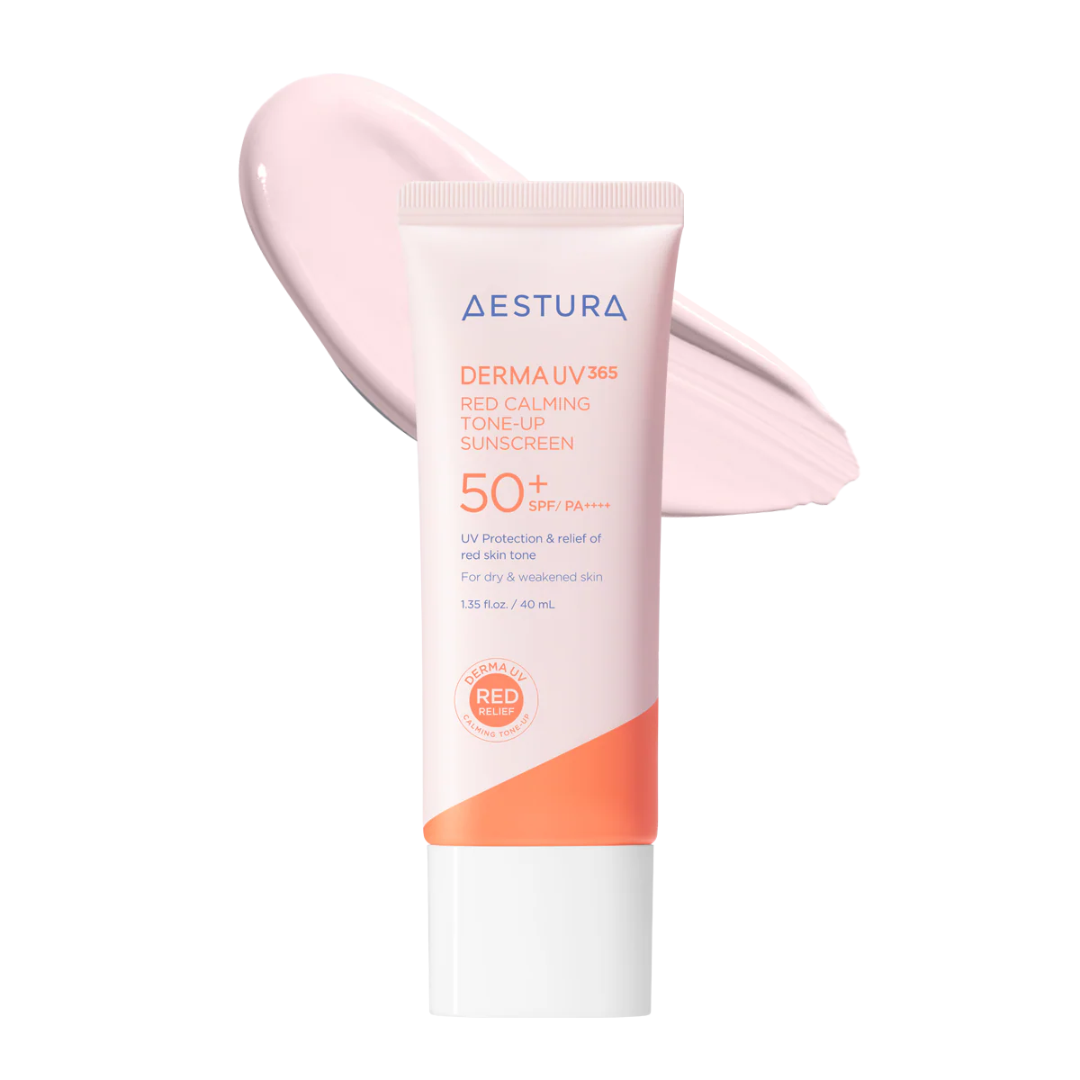 Aestura -  Derma UV365 Red Calming Tone-Up Sunscreen 40mL