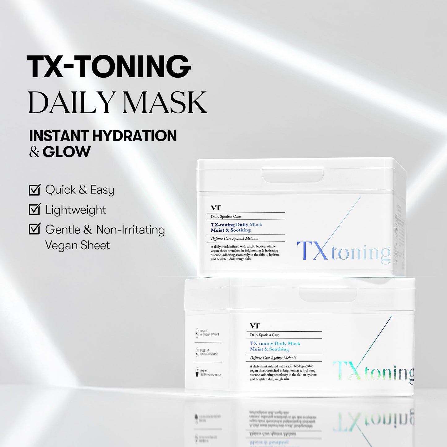 VT Cosmetics - TX-Toning Daily Mask 30ea