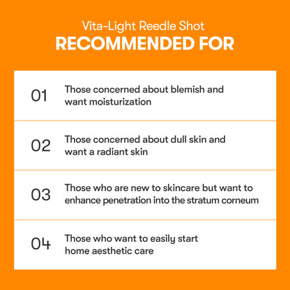 VT Cosmetics - 100 VITA-LIGHT Reedle shot 10pcs